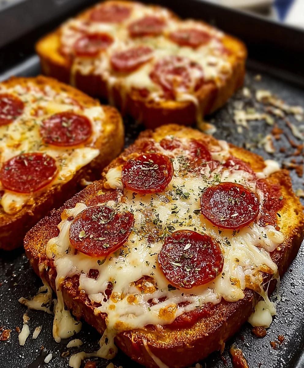 Air Fryer Pizza Toast - Quick & Easy Recipe