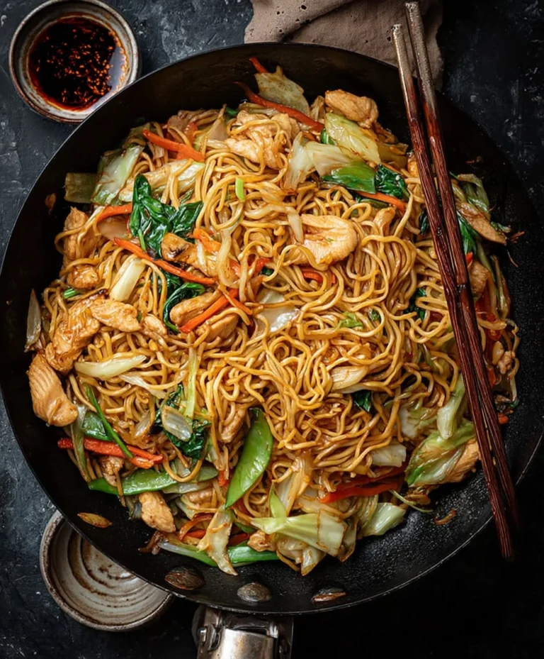 Easy Chicken Chow Mein Recipe – Delicious Stir Fry Noodles