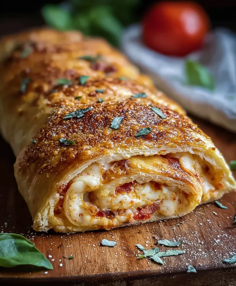 Classic Homemade Stromboli – Easy Beef Recipe