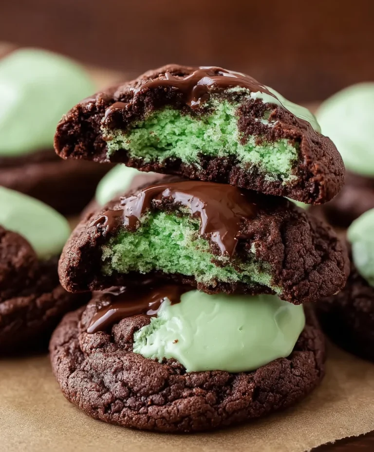 Easy Grasshopper Cake Mix Cookies-Quick Festive Treat