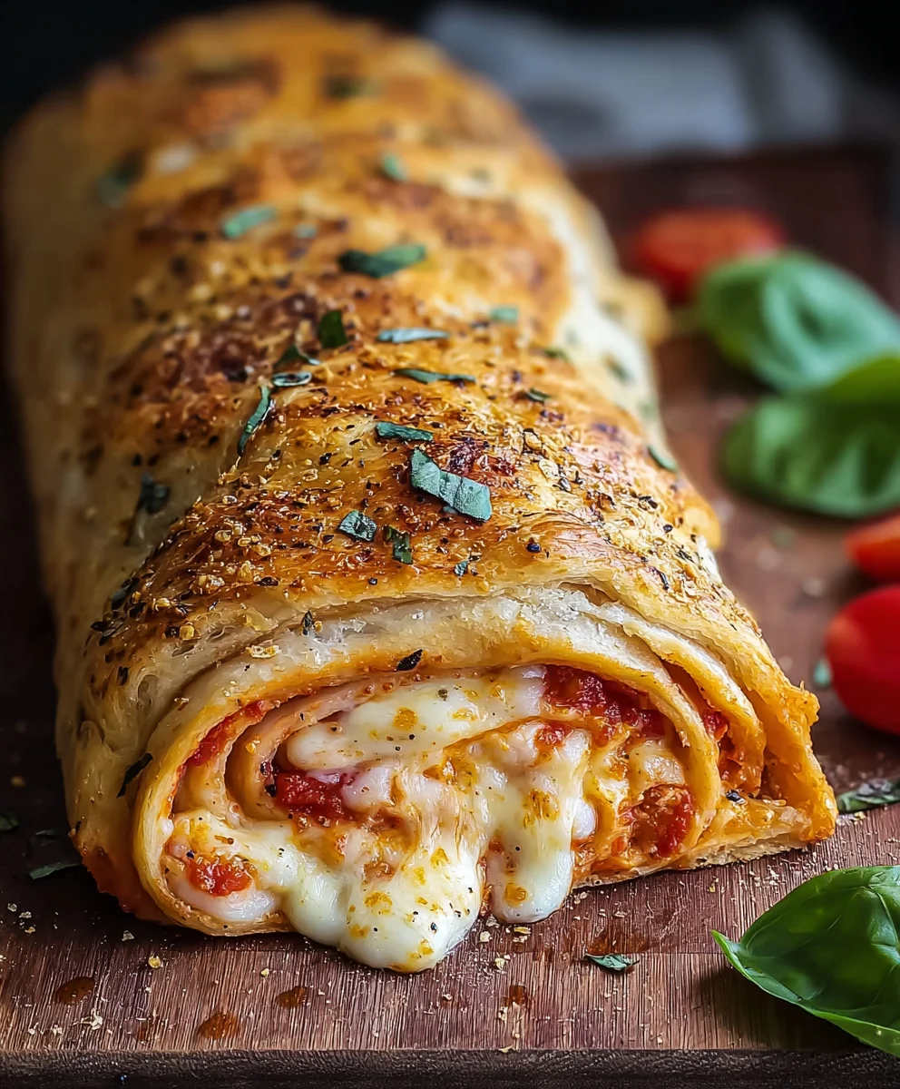 Classic Homemade Stromboli - Easy Beef Recipe