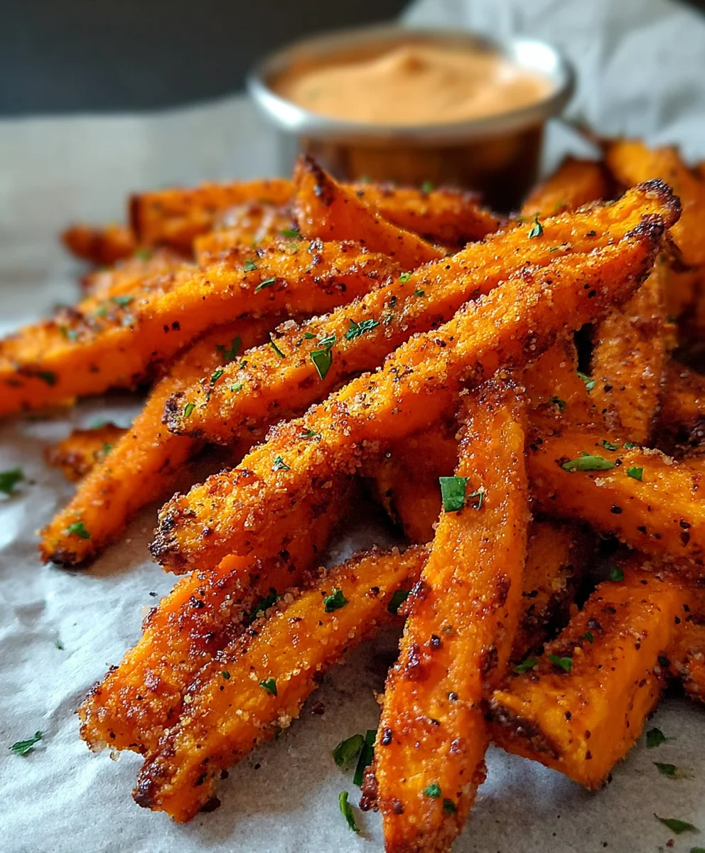 Crispy Oven Sweet Potato Fries - Easy Healthy Snack