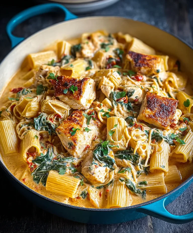Easy Creamy Tuscan Chicken Pasta Recipe