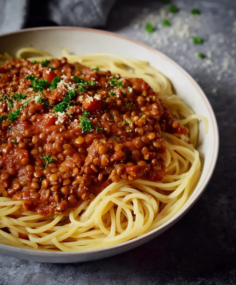Hearty Vegan Bolognese – Rich Flavor-Guilt Free