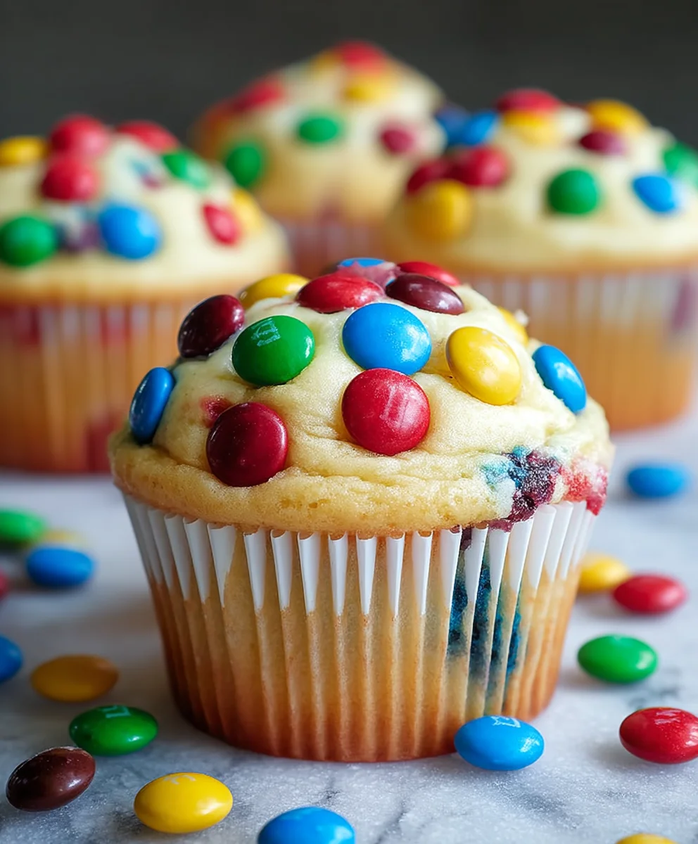 M-and-M Cupcakes Delicious Easy Recipe