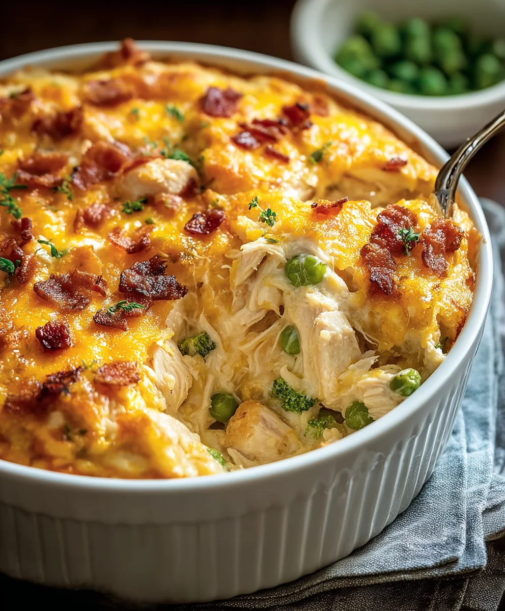 Easy Low-Carb Chicken Casserole Recipe