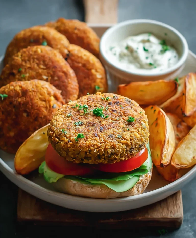 Easy Lentil Burgers- Delicious & Quick Recipe