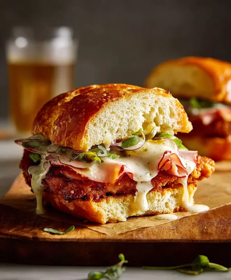 Spicy Baked Beef Nashville Hot Sandwich Recipe