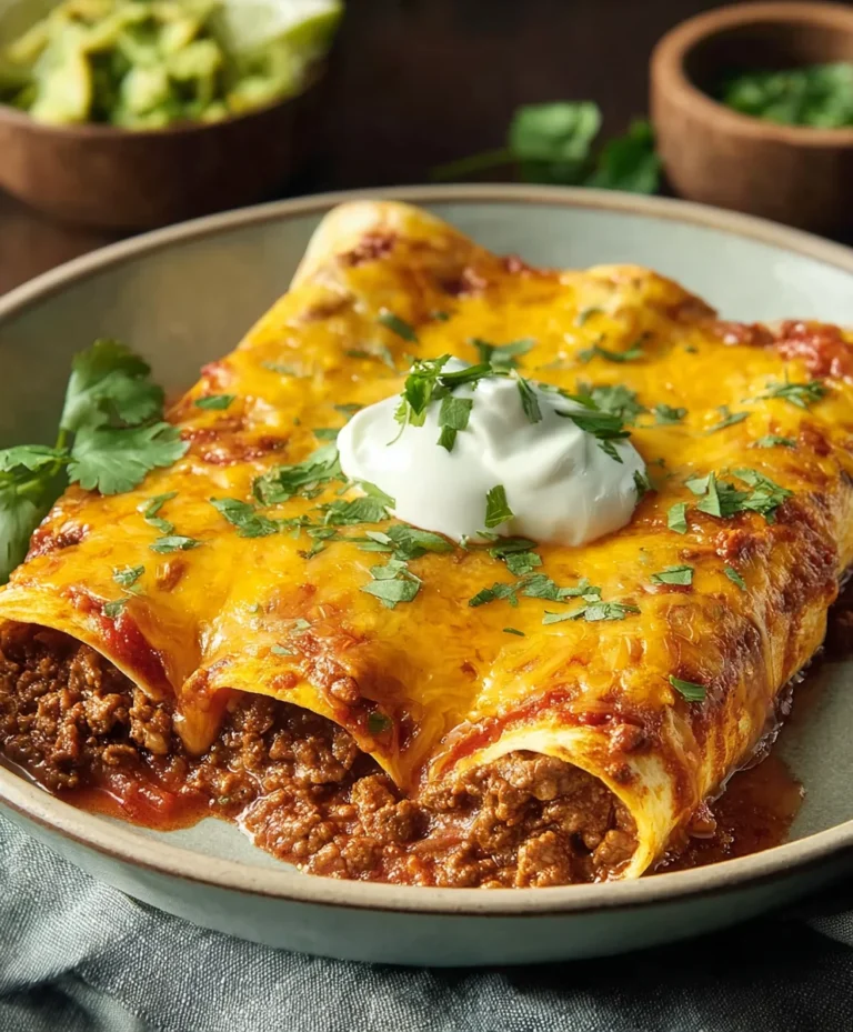 Easy Tex-Mex Beef Enchiladas Recipe