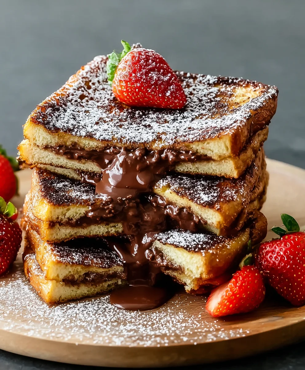 Easy Nutella French Toast - Delicious Breakfast Treat