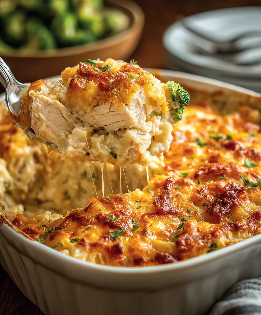 Easy Low-Carb Chicken Casserole Recipe