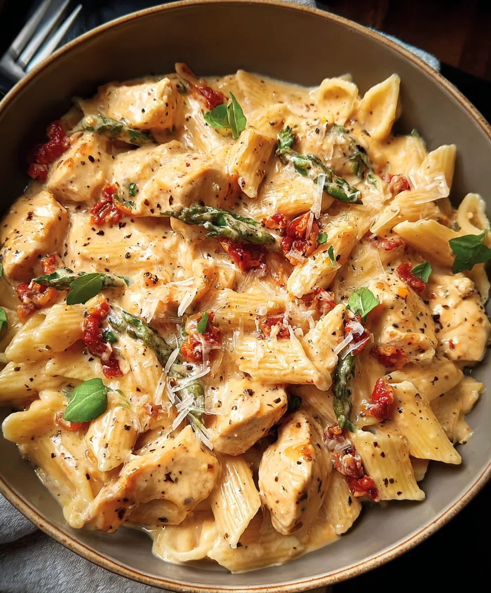 Marry Me Chicken Pasta-Easy Creamy One-Pan Meal