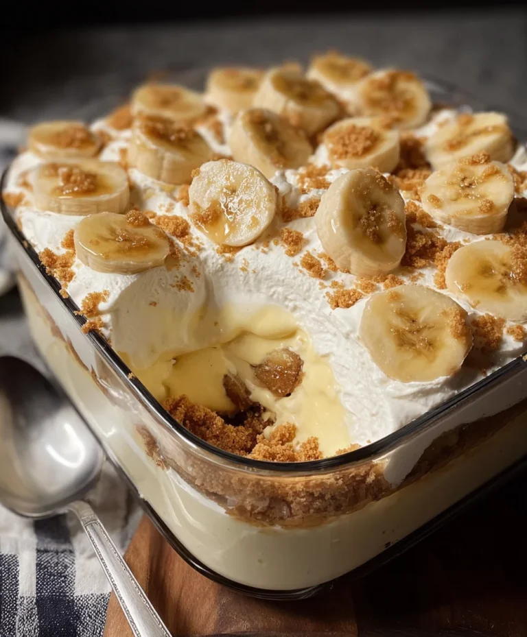 Easy Banana Pudding Recipe-Creamy & Delicious Dessert