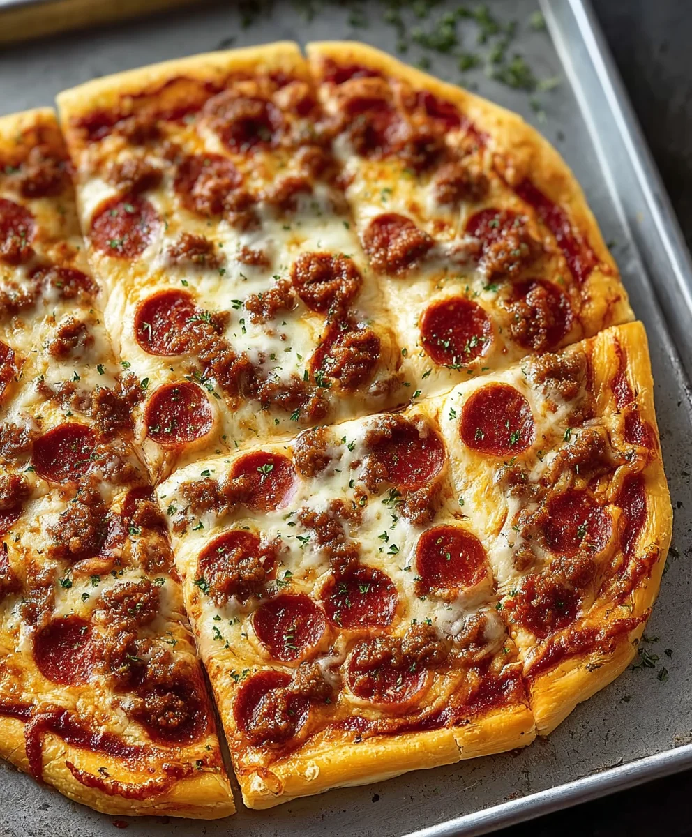 Ultimate School Pizza Recipe - Easy & Delicious
