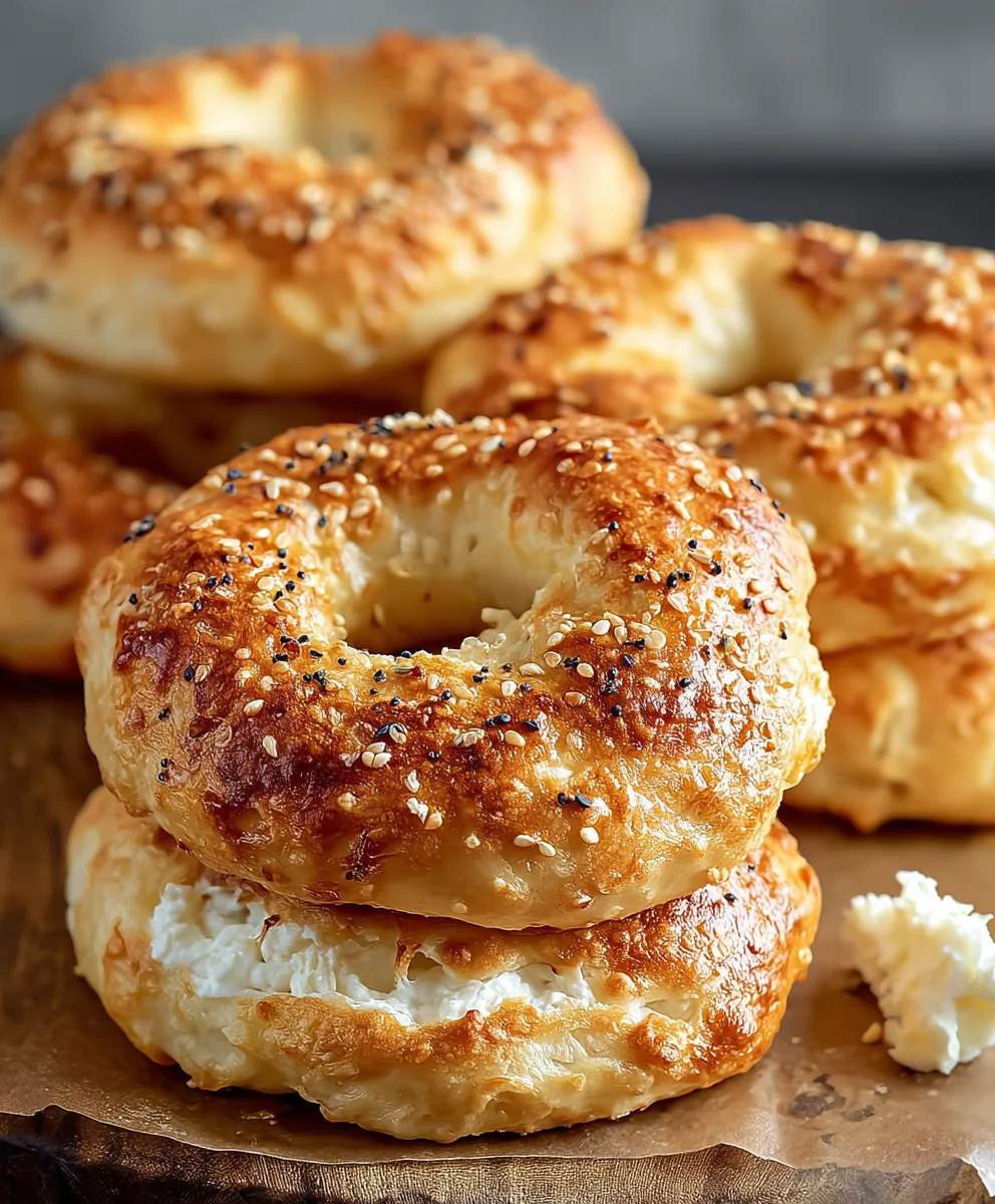 Greek Yogurt Bagels-High Protein Twist