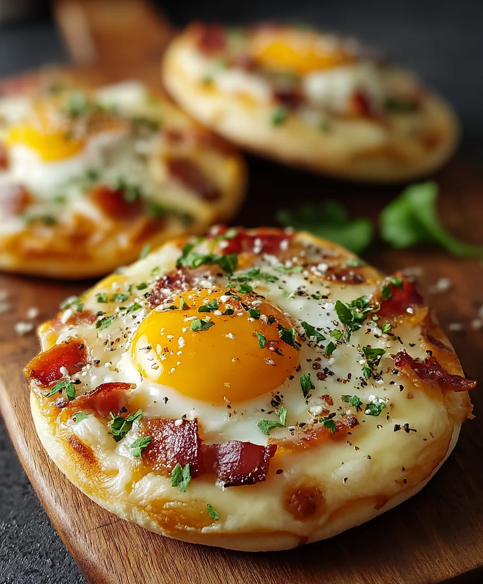 Easy English Muffin Breakfast Pizza Recipe