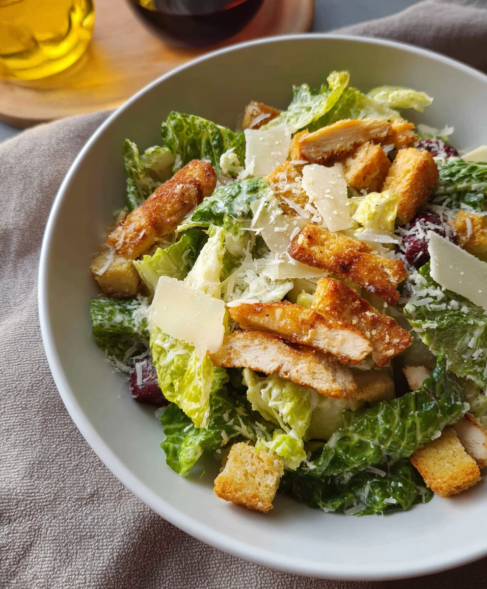 Easy Vegetarian Caesar Salad Recipe - Quick & Delicious