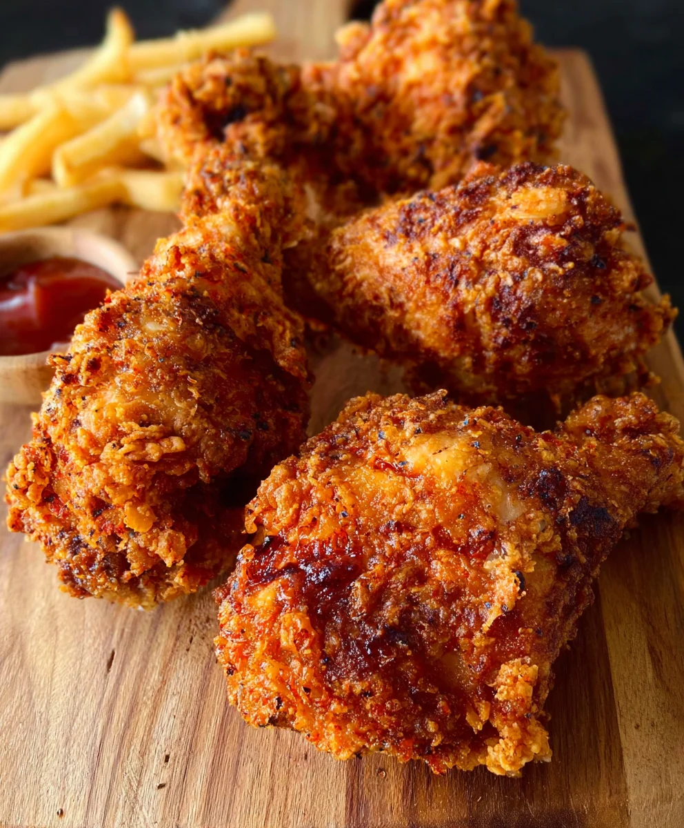 Crispy Juicy Fried Chicken-Best Recipe Ever