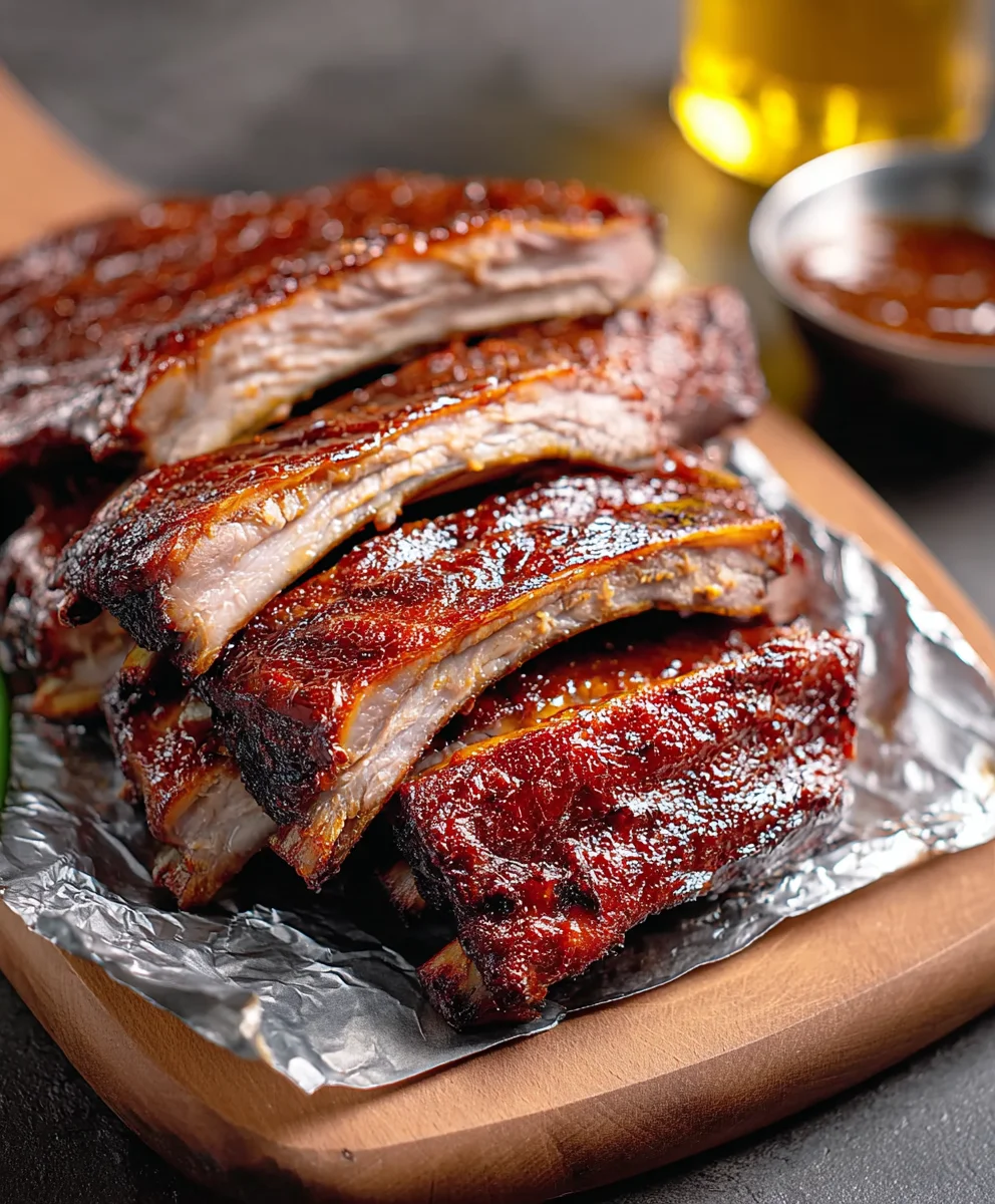 Easy Beef BBQ Ribs Recipe-Fall Off Bone