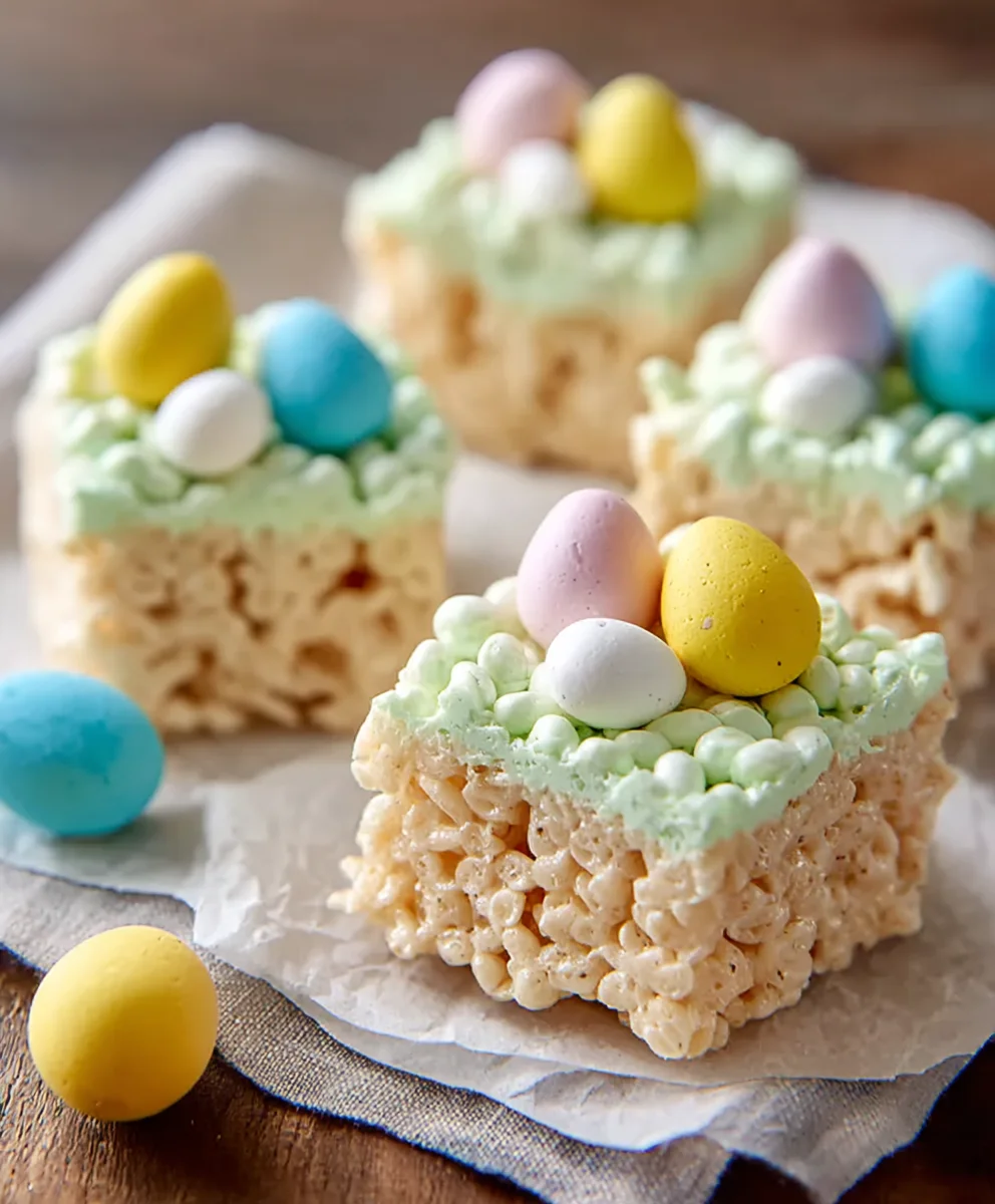 Easy Easter Rice Krispie Treats - Fun Spring Dessert