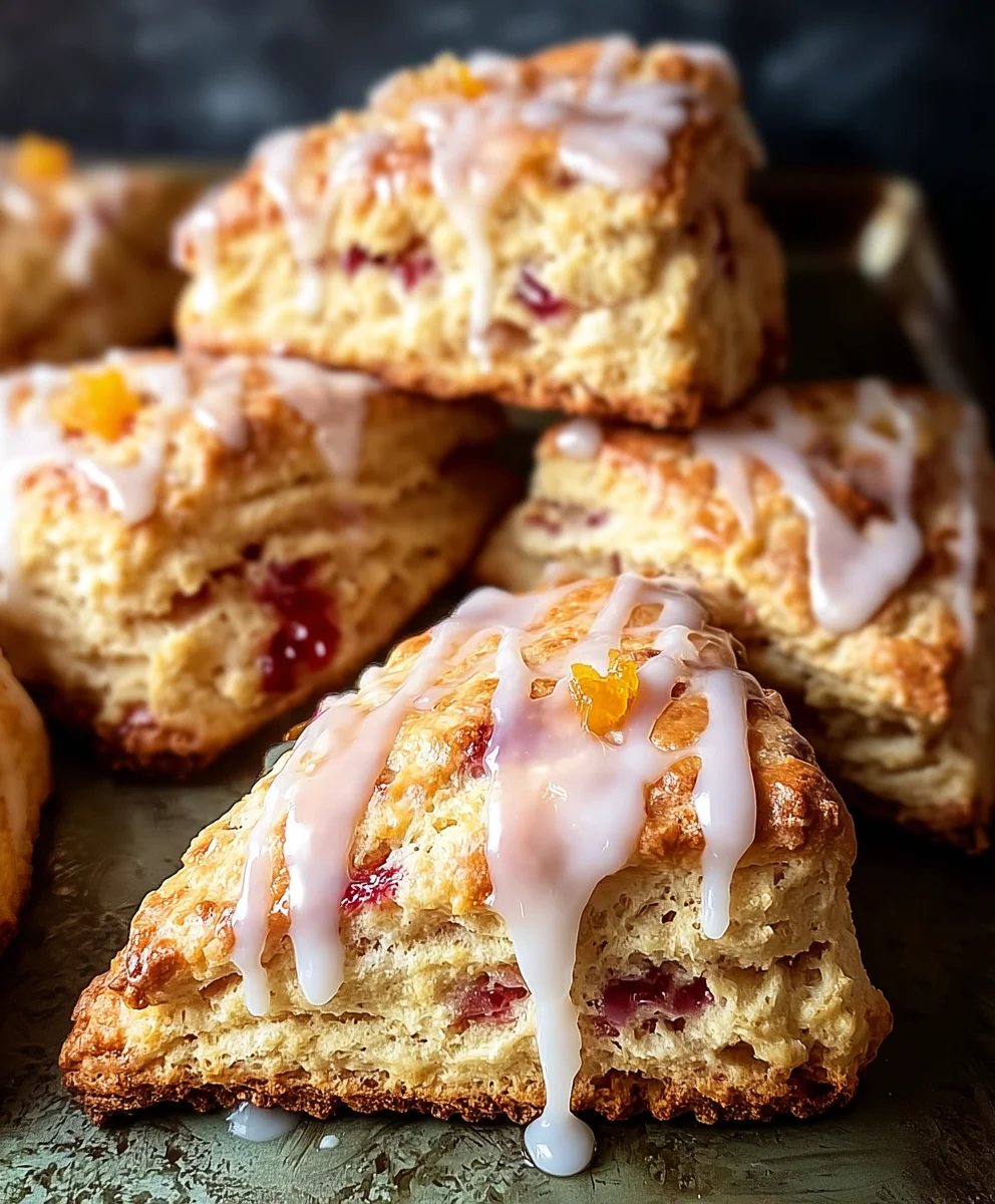 Blood Orange Scones - Zesty & Delicious Homemade Treat