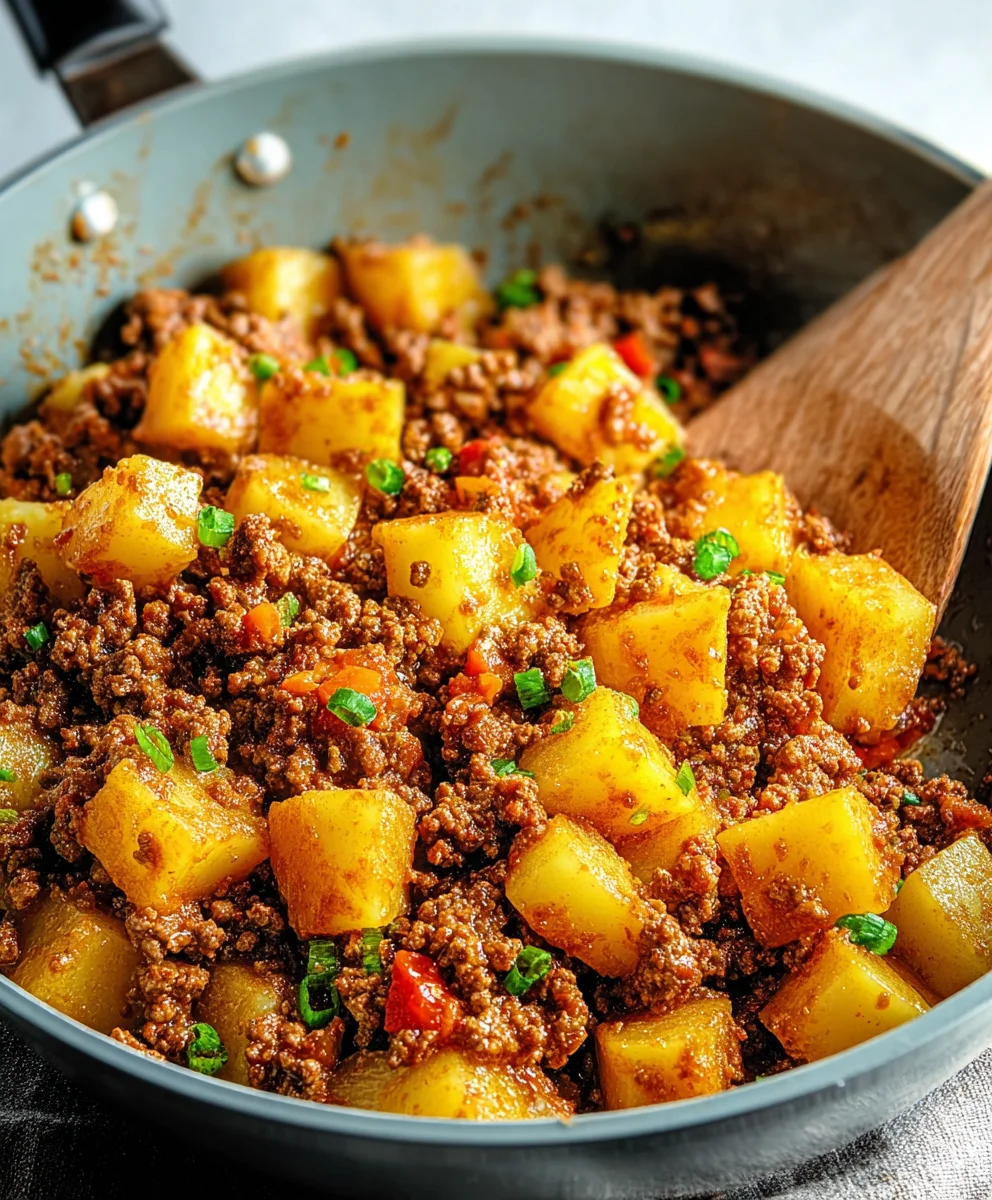 Easy Ground Beef and Potatoes Dinner Recipe