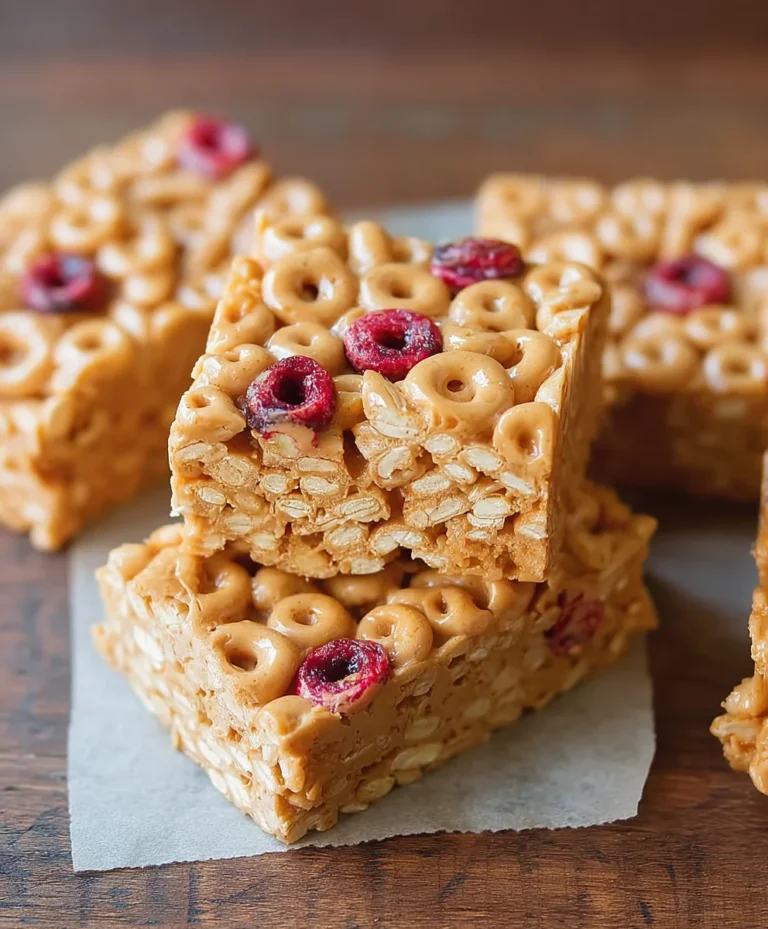 Easy Cereal Bars – Quick No-Bake Treat