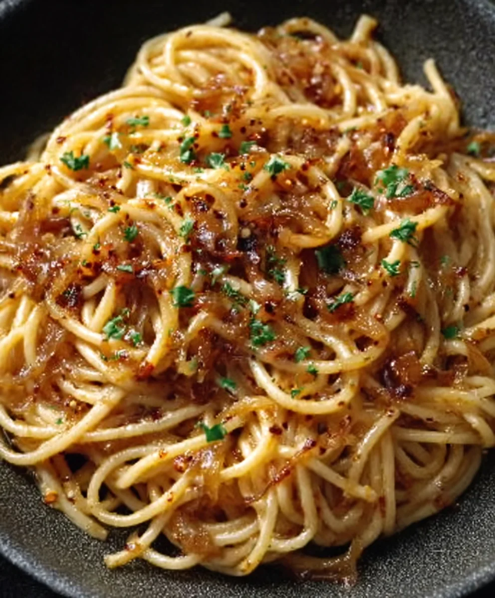 Caramelized Onion Pasta Chili Oil - Sweet Spicy Kick