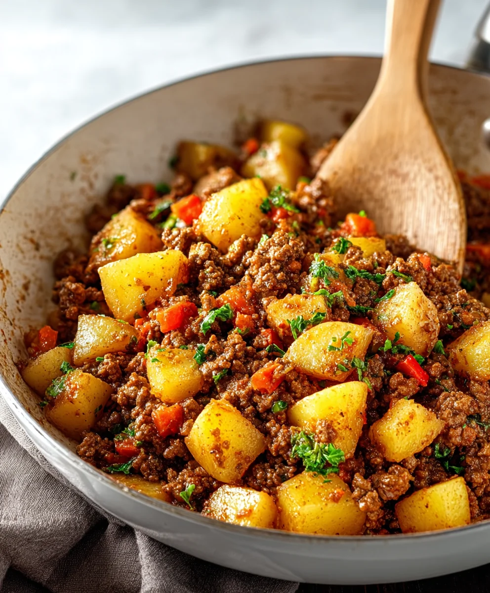 Easy Ground Beef and Potatoes Dinner Recipe