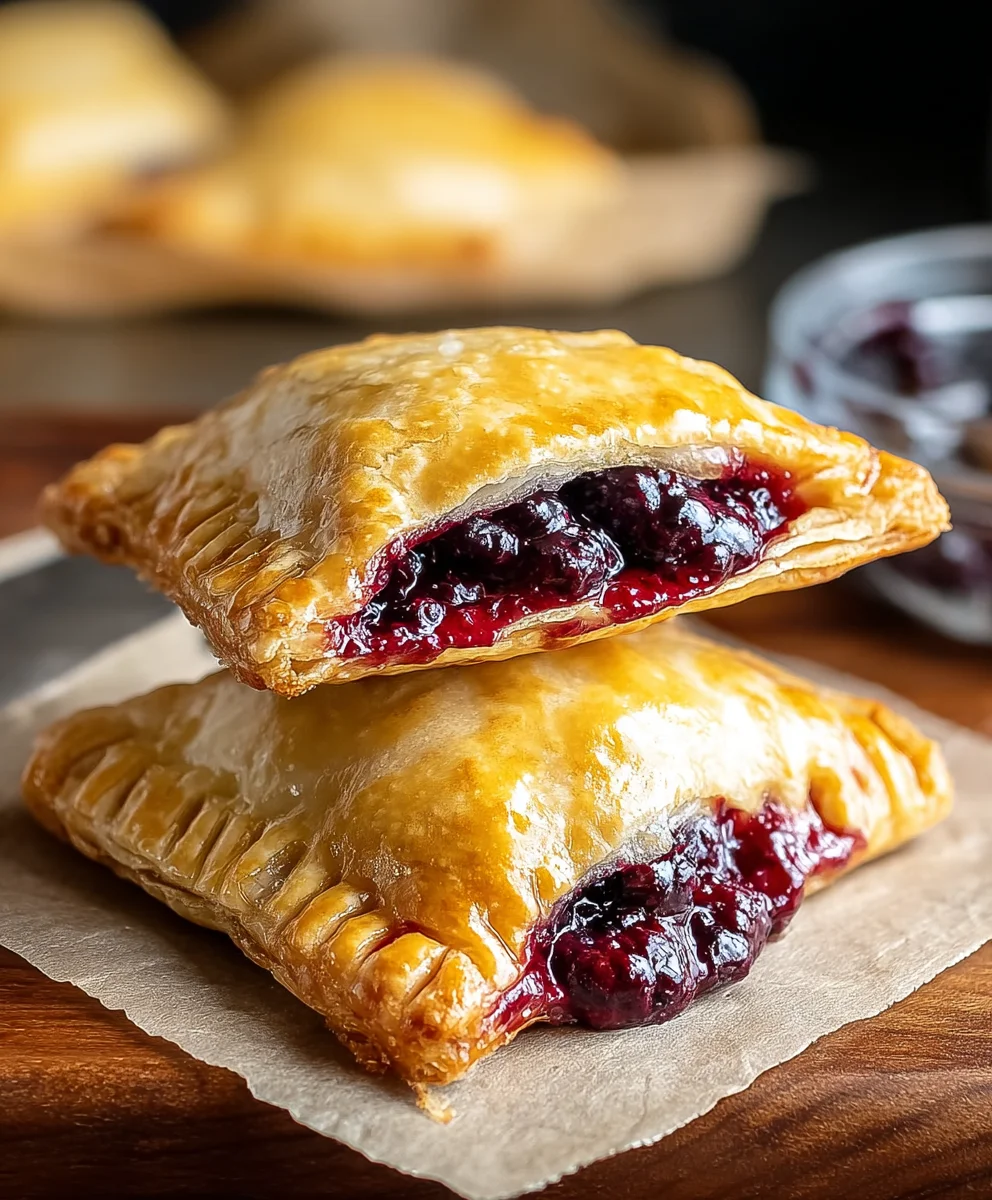 Blackberry Hand Pies- Sweet & Easy Recipe