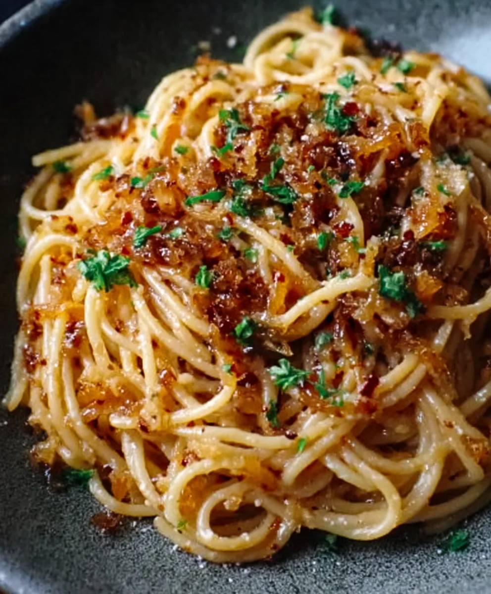 Caramelized Onion Pasta Chili Oil - Sweet Spicy Kick