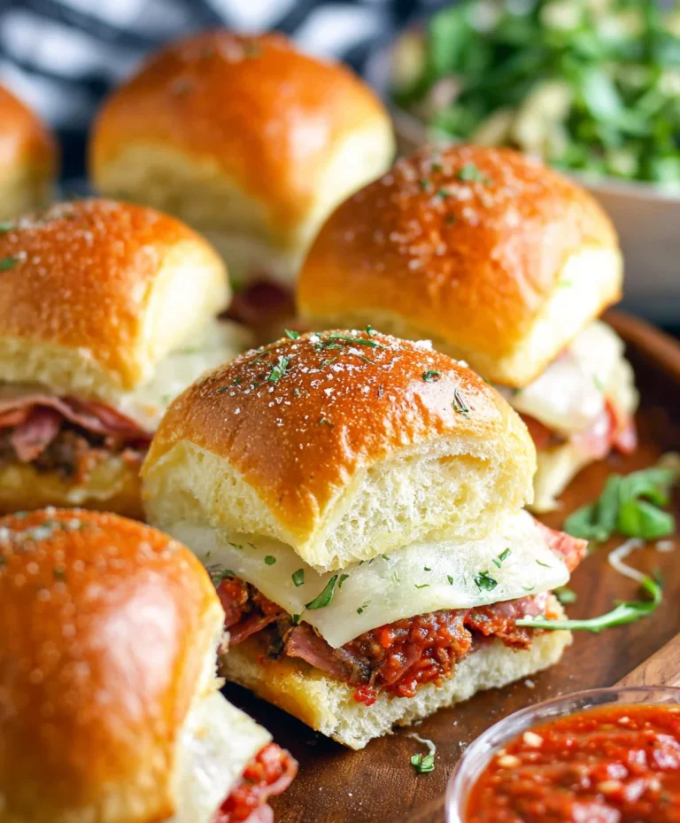 Easy Italian Beef Sliders – Quick & Delicious Recipe