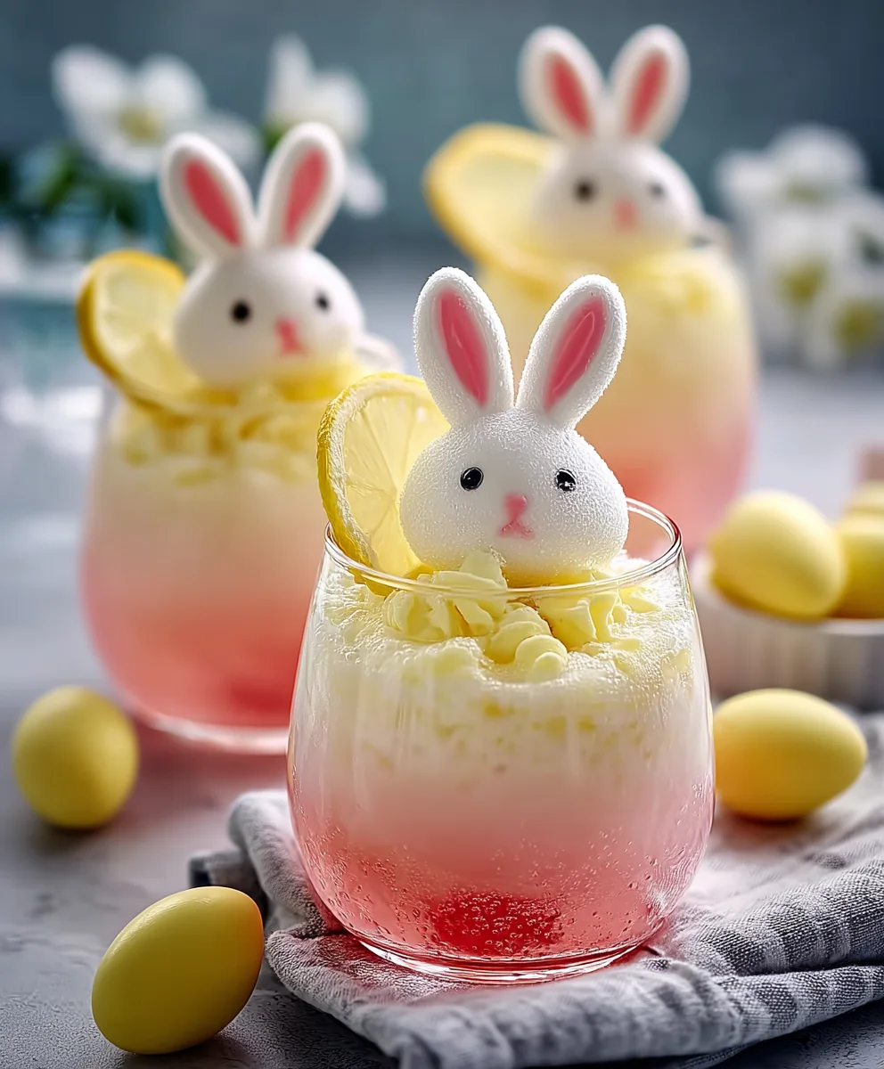 Easter Bunny Punch- Easy Non-Non-Non-Alcoholic Alternativeic Party Drink