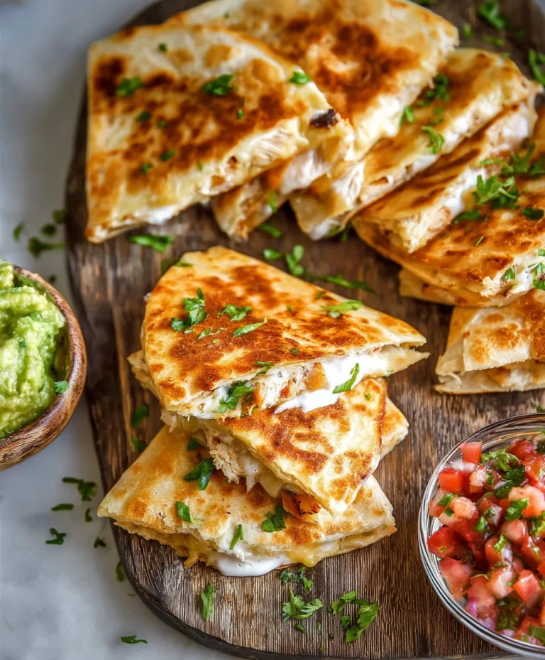 Easy Mini Chicken Quesadillas Recipe-Quick Snack