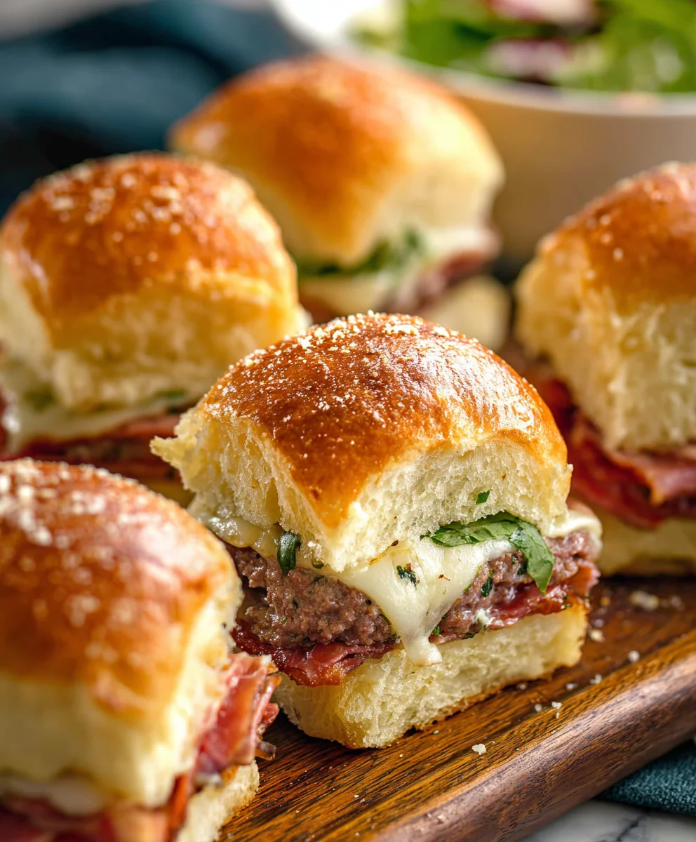 Easy Italian Beef Sliders - Quick & Delicious Recipe