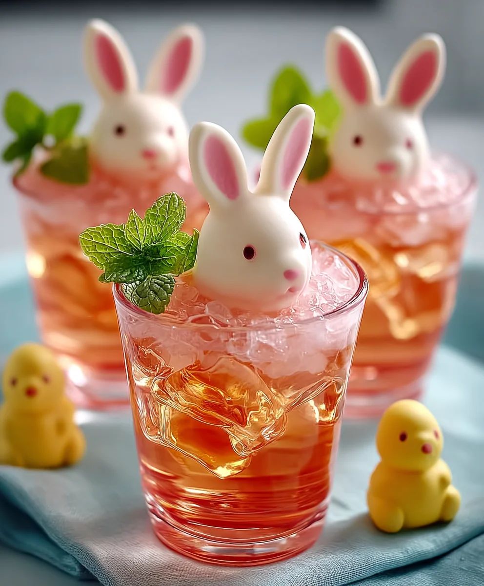Easter Bunny Punch- Easy Non-Non-Non-Alcoholic Alternativeic Party Drink