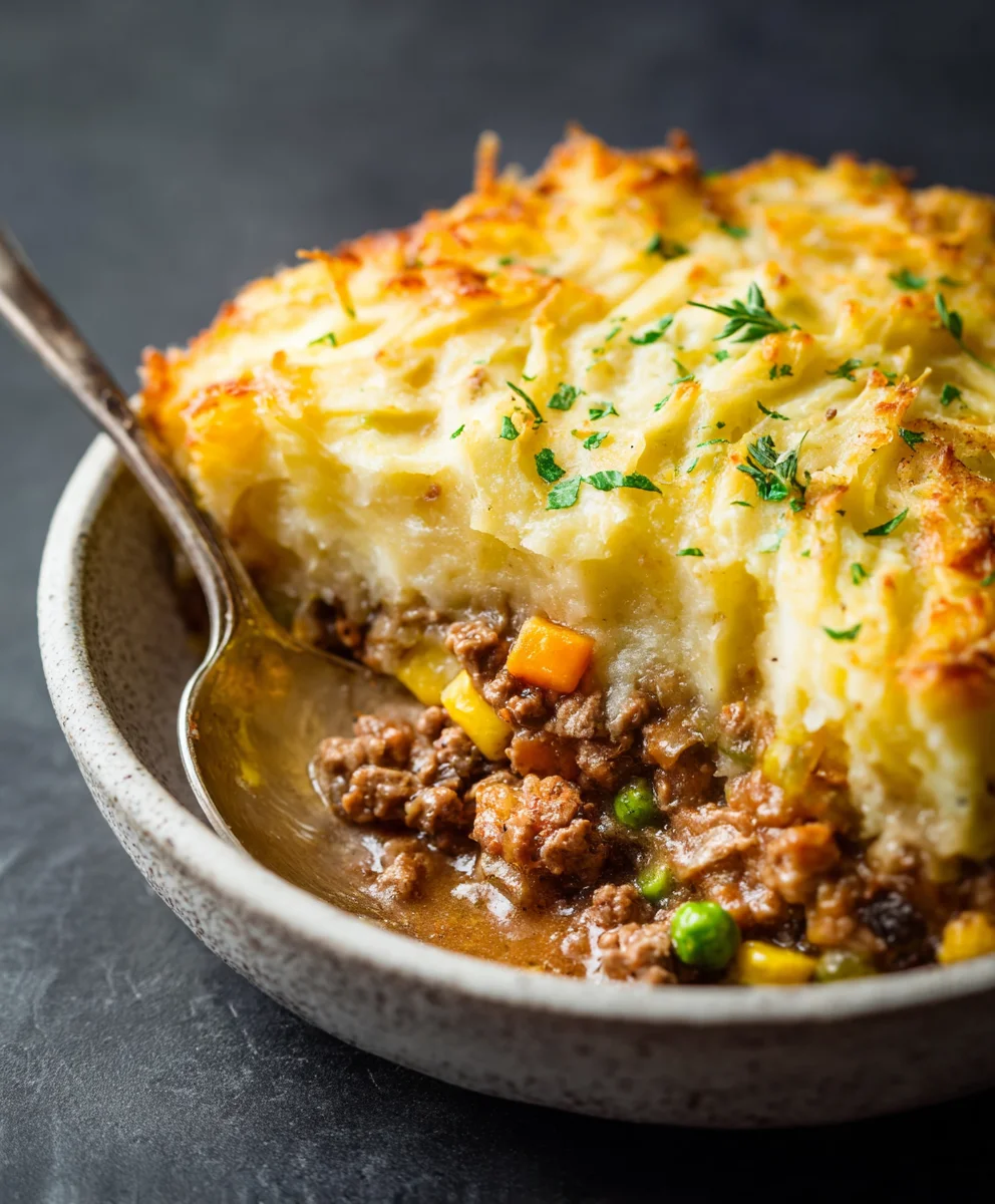 Classic Shepherd's Pie- Hearty Beef Comfort Food