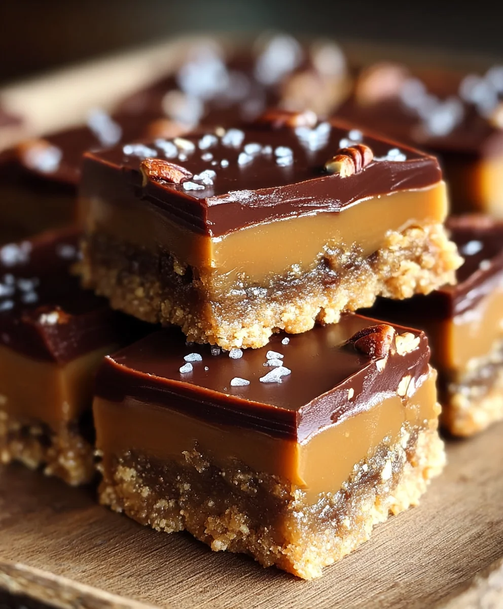 Easy Turtle Bars - Decadent Chocolate Caramel Pecan Treat