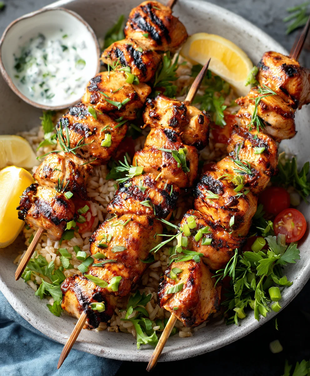 Easy Chicken Skewers - Delicious Dinner Ideas