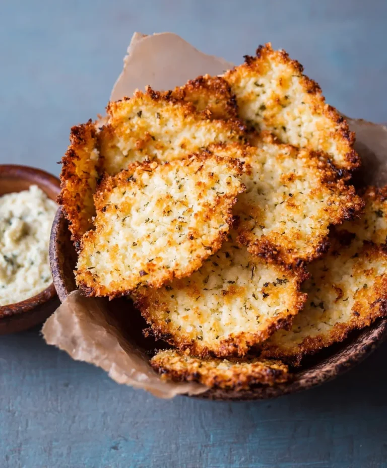 Easy Cottage Cheese Chips- Healthy Snack Recipe