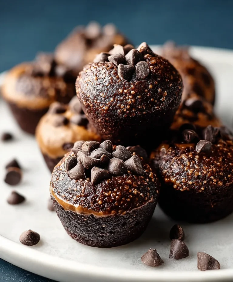 Easy Protein Brownie Bites-Healthy Sweet Treat
