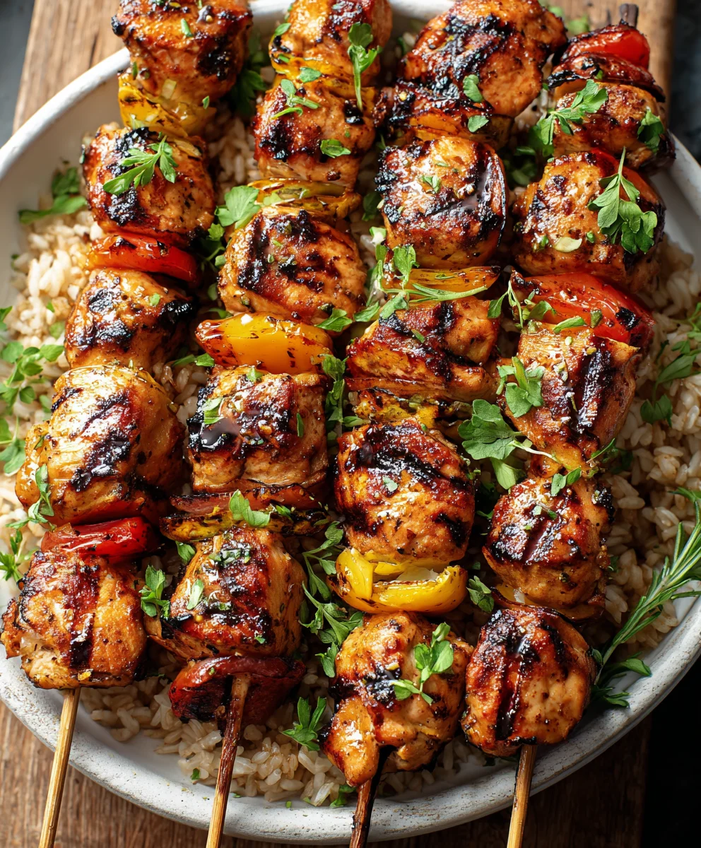 Easy Chicken Skewers - Delicious Dinner Ideas