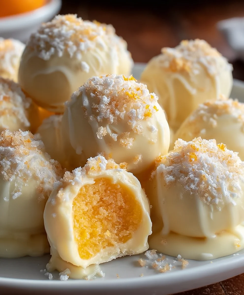 White Chocolate Orange Bliss-Decadent Citrus Treat