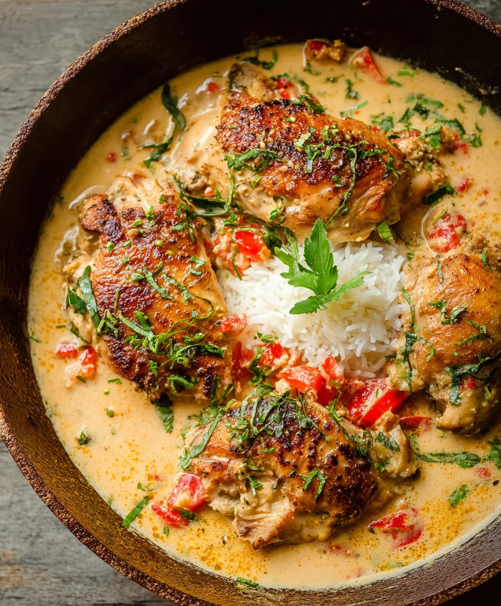 Easy Coconut Milk Chicken-Flavorful & Creamy Dinner
