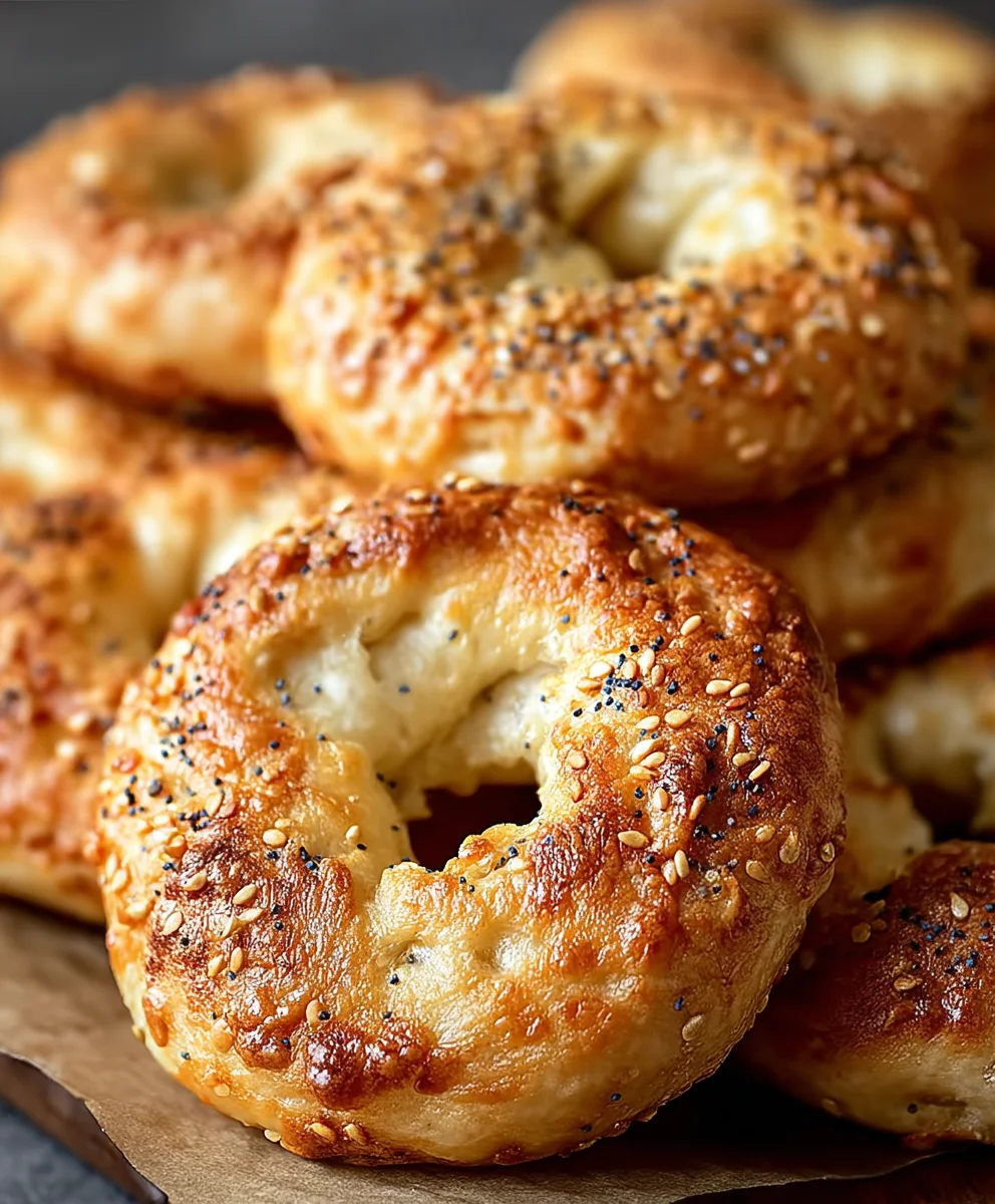 Greek Yogurt Bagels-High Protein Twist