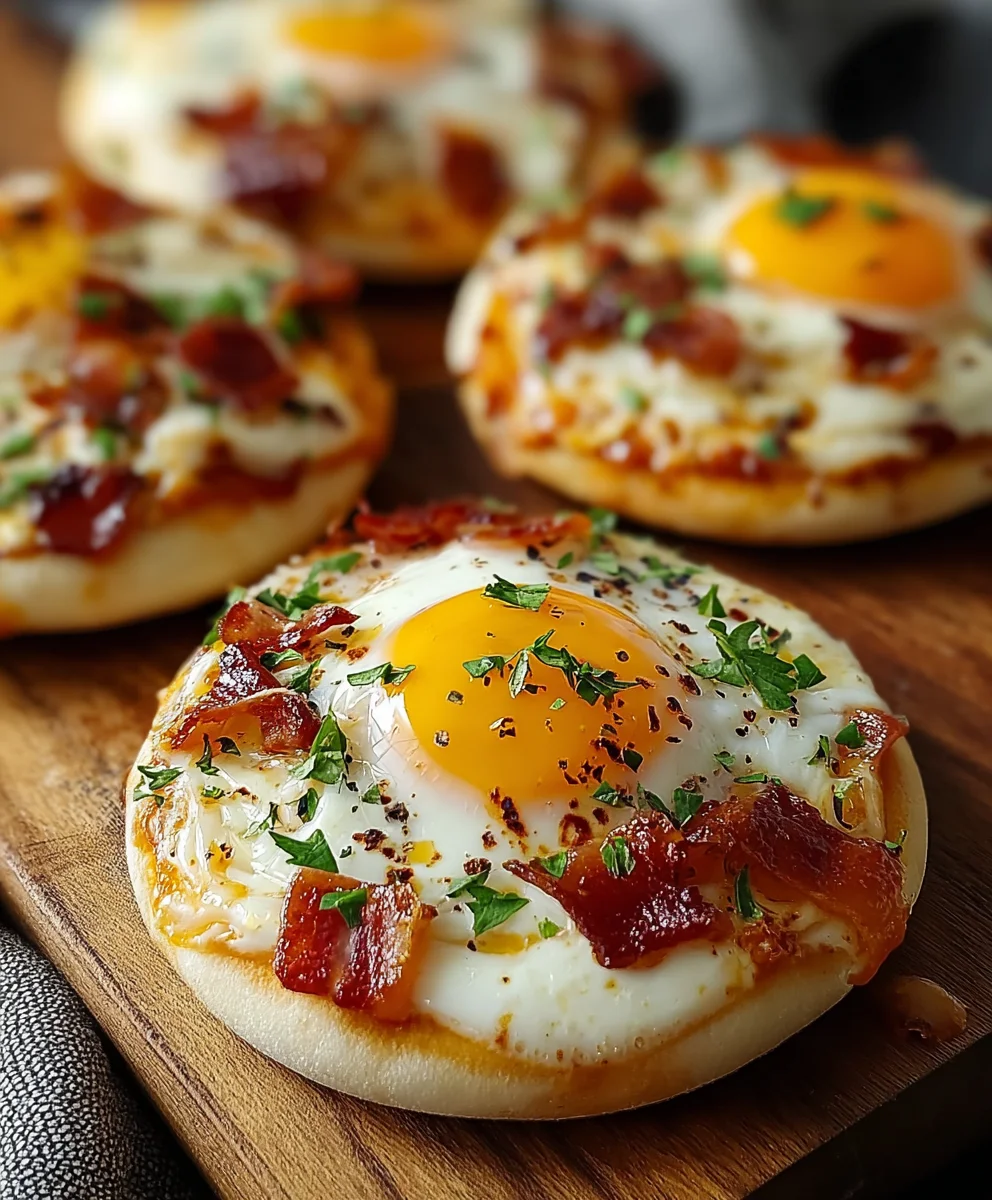 Easy English Muffin Breakfast Pizza Recipe