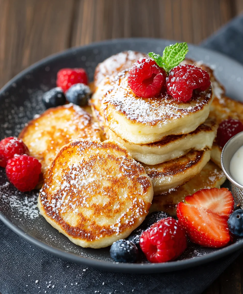 Easy Cottage Cheese Pancakes - Fluffy & Delicious