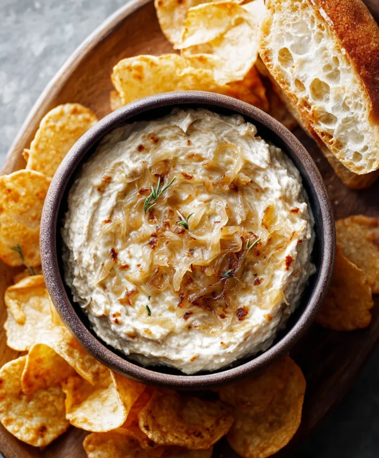 Gordon Ramsay Caramelized Onion Dip-Easy Recipe