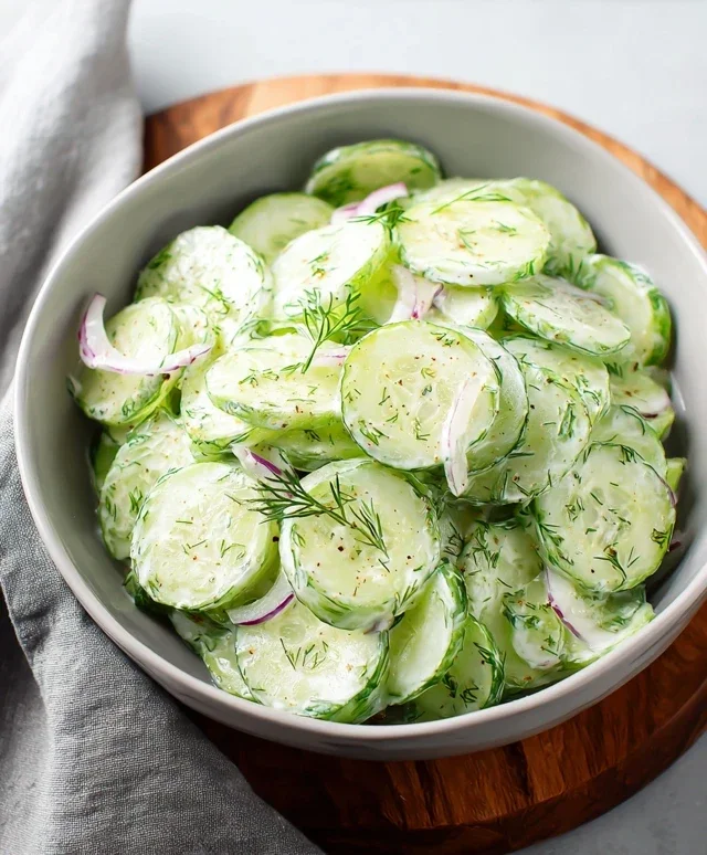 Polish Cucumber Salad