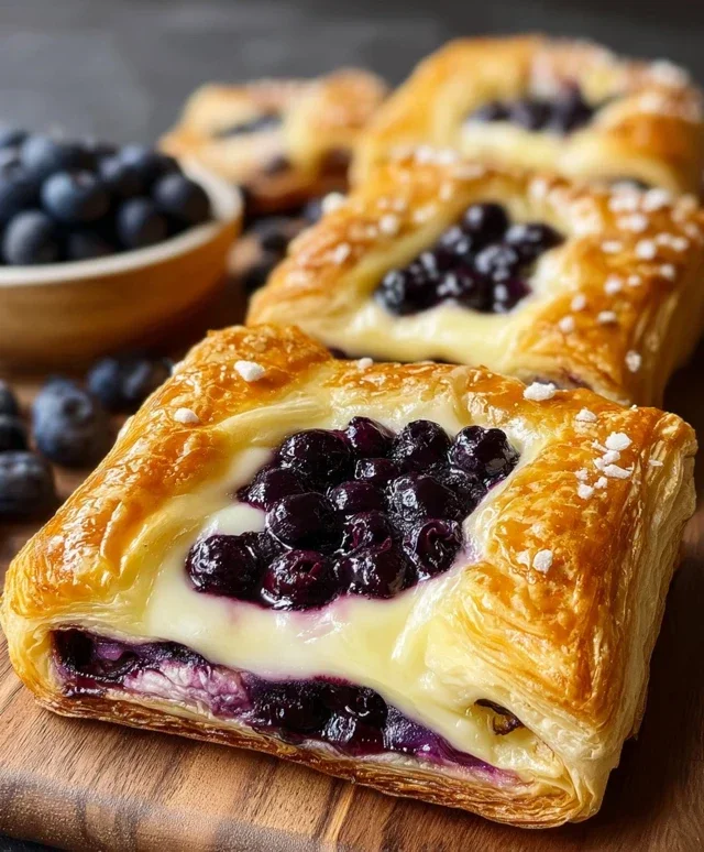 Blueberry Cheese Danish